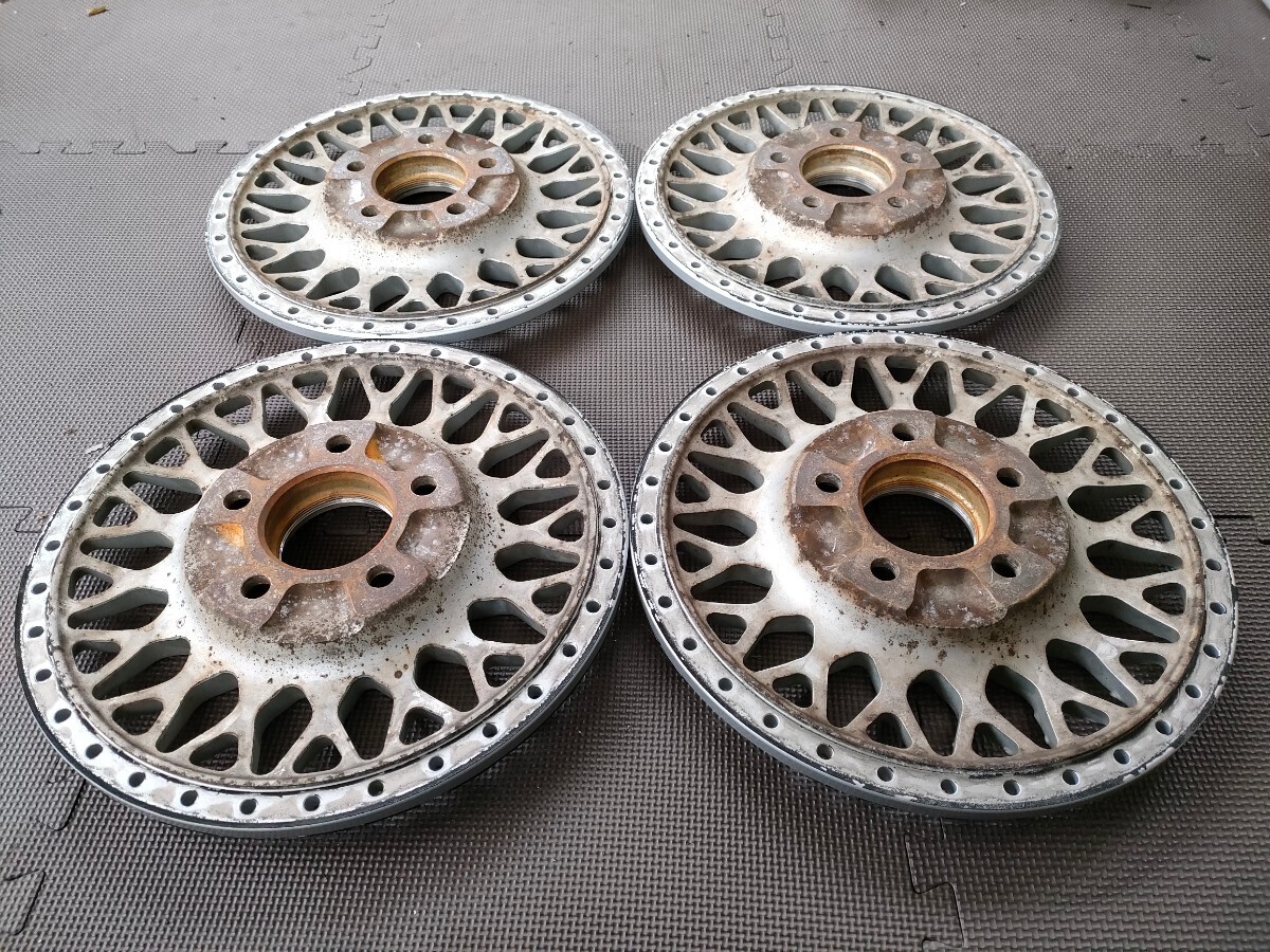 16inch BBS RS174 4枚 pcd 5×114.3 旧NISSAN用ハブ径73mm faces for sale NISSAN Y31 シーマ セドリック グロリア等に _画像9