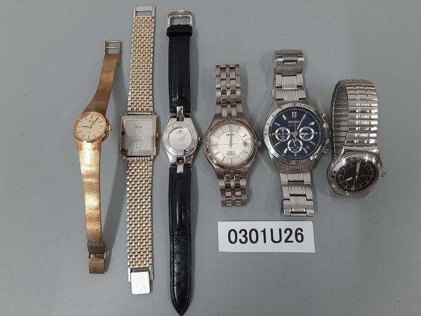 0301U26　時計　腕時計　ジャンク品　おまとめ　RADO ラドー　SEIKO　SWATCH など_画像1