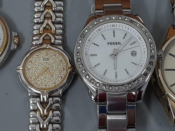 0301U65　時計　腕時計　ジャンク品　おまとめ　SEIKO　Dunhill　FOSSIL　EMPORIOARMANI　_画像3