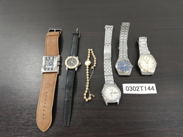 0302T144 腕時計 ジャンク品 おまとめ6点 SEIKOセイコー などの画像1