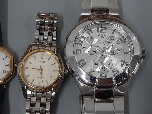 0302U84　時計　腕時計　ジャンク品　おまとめ　CITIZEN　SEIKO　DIOR　GUESS　など_画像9