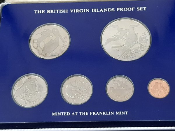 0303U64 世界のコイン 記念硬貨 おまとめ ヴァージン諸島 1975 1976 ドル セントの画像9