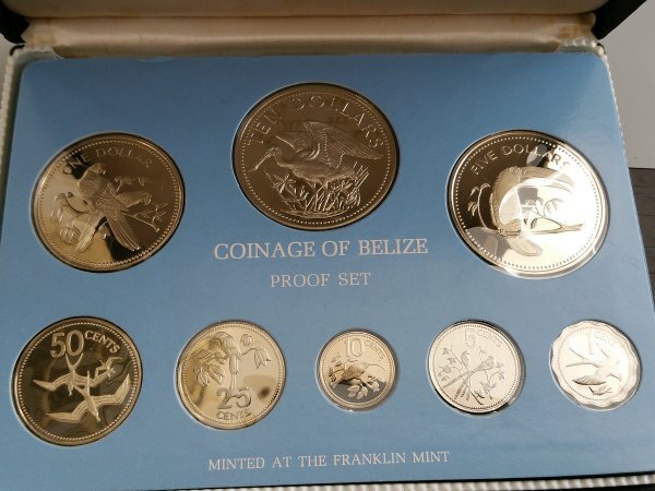 0303S40 世界のコイン 記念コイン プルーフ貨幣セット ベリーズ COINAGE OF BELIZE おまとめの画像6