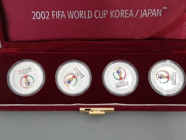 0303B52　2002 FIFA WORLD CUP KOREA/JAPAN　日韓ワールドカップ　記念コイン　カラーコイン　おまとめ2点　※追加画像有り_画像5