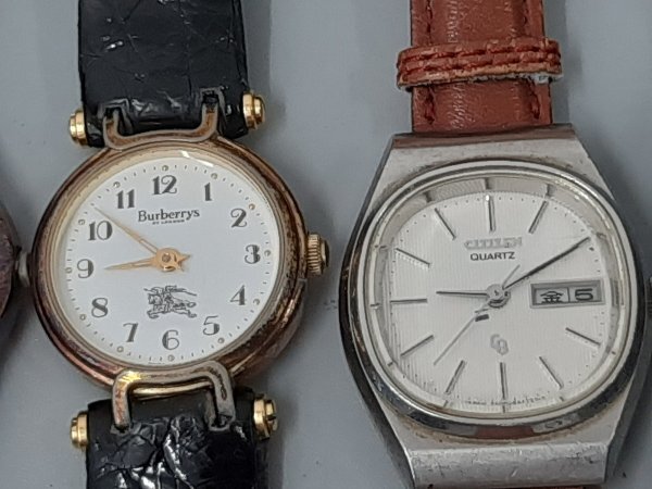 0303U129　時計　腕時計　ジャンク品　おまとめ　CITIZEN　バーバリー　RICOH　SEIKO　など　_画像2