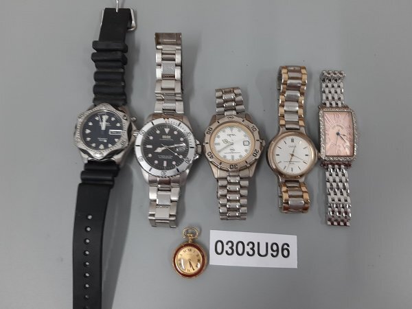 0303U96　時計　腕時計　ジャンク品　おまとめ　SEIKO　MUSK　OPEL　　など