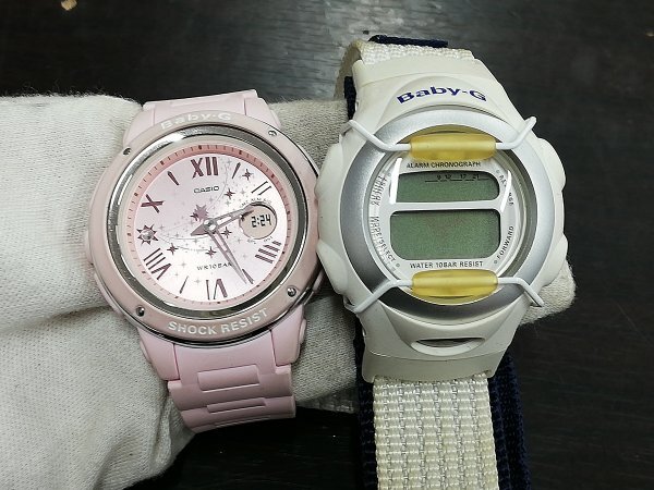0304T51 腕時計 ジャンク品 おまとめ5点 CASIOカシオ G-SHOCK Baby-Gの画像2