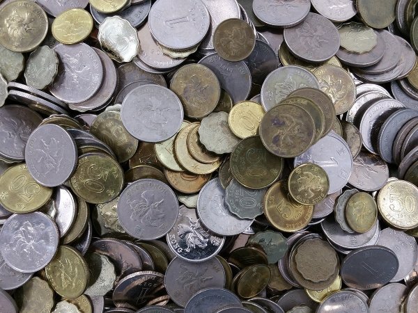 0304S58　世界のコイン　硬貨　香港　1ドル　50セントなど　おまとめ　※ｇ＝計量容器の重さ除く_画像8