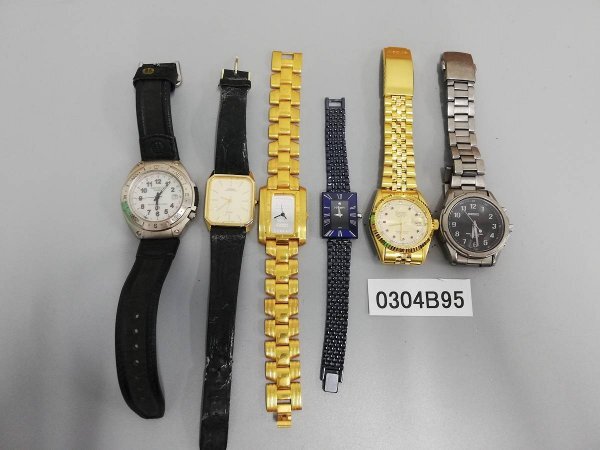 0304B95　時計　腕時計　ジャンク品　おまとめ　SEIKOセイコー　CITIZENシチズン　Klaeuse　など_画像1