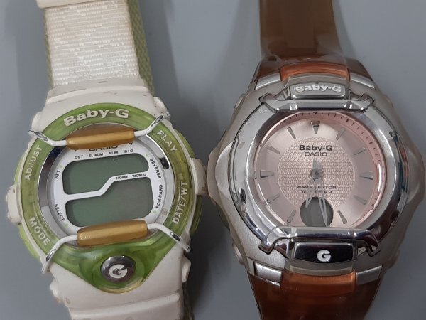 0401U9 時計 腕時計 ジャンク品 おまとめ CASIO カシオ G-SHOCK babyーGの画像5