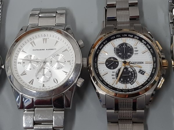 0401U46　時計　腕時計　ジャンク品　おまとめ　SEIKO　REGUNO　CITIZEN　HAMILTON　ダニエルウェリントン　など_画像9