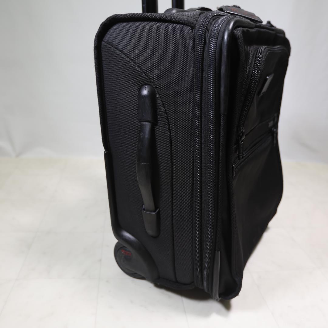 [ rare * beautiful goods ]TUMI Carry machine inside bring-your-own TSA lock 22018DH 2 wheel records out of production 