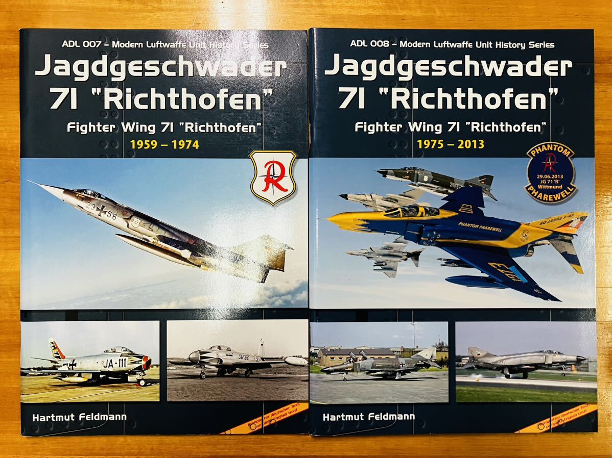 レア】Jagdgeschwader 71 Richthofen 1959-1974&1975-2013 【2冊セット】洋書 ドイツ軍戦闘機 リヒトホーフェン ミリタリー 写真集 図録 - 戦記、ミリタリー レア】Jagdgeschwader 71 Richthofen 1959-1974&1975-2013 【2冊セット】洋書 ドイツ軍戦闘機 リヒトホーフェン ミリタリー 写真集 図録 - 戦記、ミリタリー