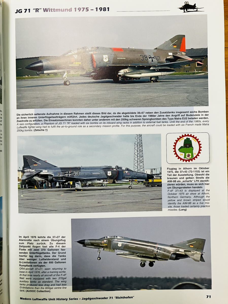レア】Jagdgeschwader 71 Richthofen 1959-1974&1975-2013 【2冊セット】洋書 ドイツ軍戦闘機 リヒトホーフェン ミリタリー 写真集 図録 ノンフィクション・教養 レア】Jagdgeschwader 71 Richthofen 1959-1974&1975-2013 【2冊セット】洋書 ドイツ軍戦闘機 リヒトホーフェン ミリタリー 写真集 図録 ノンフィクション・教養