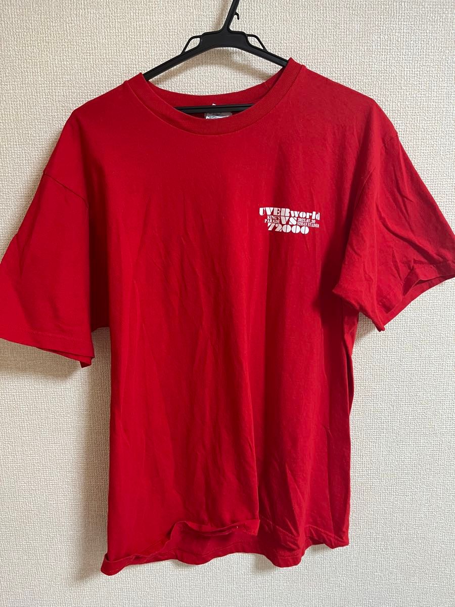 UVERworld 2023 男祭り　赤Tシャツ