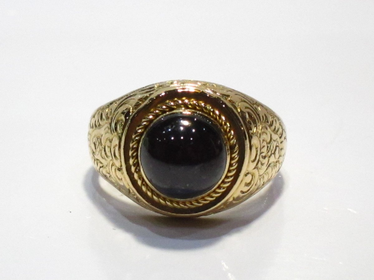 * rare goods ( rare )# special price goods # ring # color stone #22K#10.8g#18 number # secondhand goods *