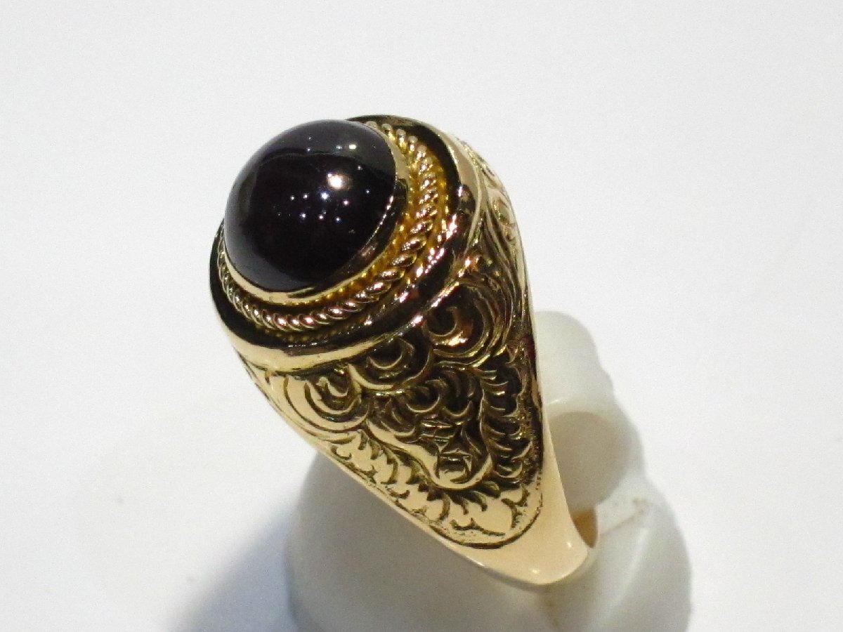 * rare goods ( rare )# special price goods # ring # color stone #22K#10.8g#18 number # secondhand goods *