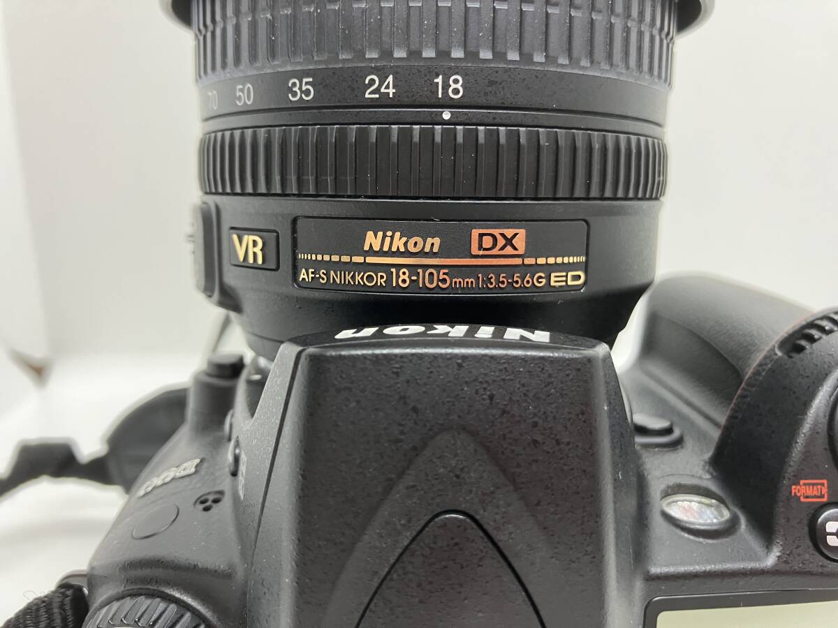 【4680】カメラ「Nikon D90　レンズNikon DX AF-S NIKKOR 18-105mm 1:3.5-5.6G ED」デジタル一眼レフ　ジャンク_画像10