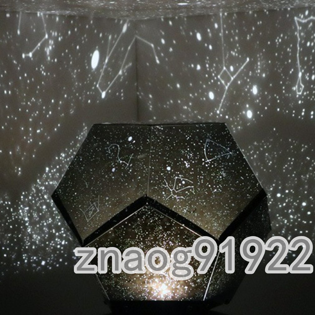 プラネタリウム LEDナイトライトランプ 星空プロジェクターホーム DIYプラネタリウム ギフト 子供用装飾 寝室リモートDJ762_画像4