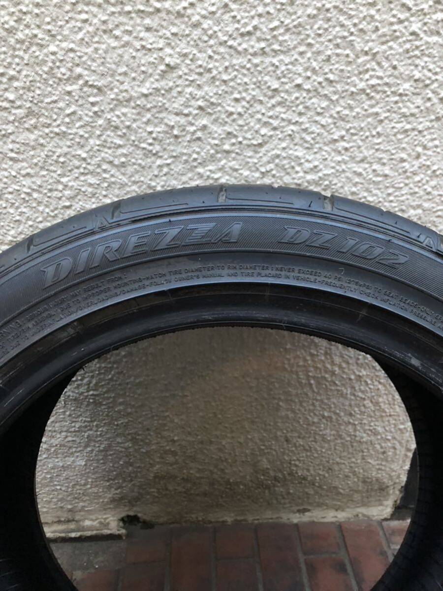 255/40R17 2本　ダンロップ ディレッツァDZ102_画像10