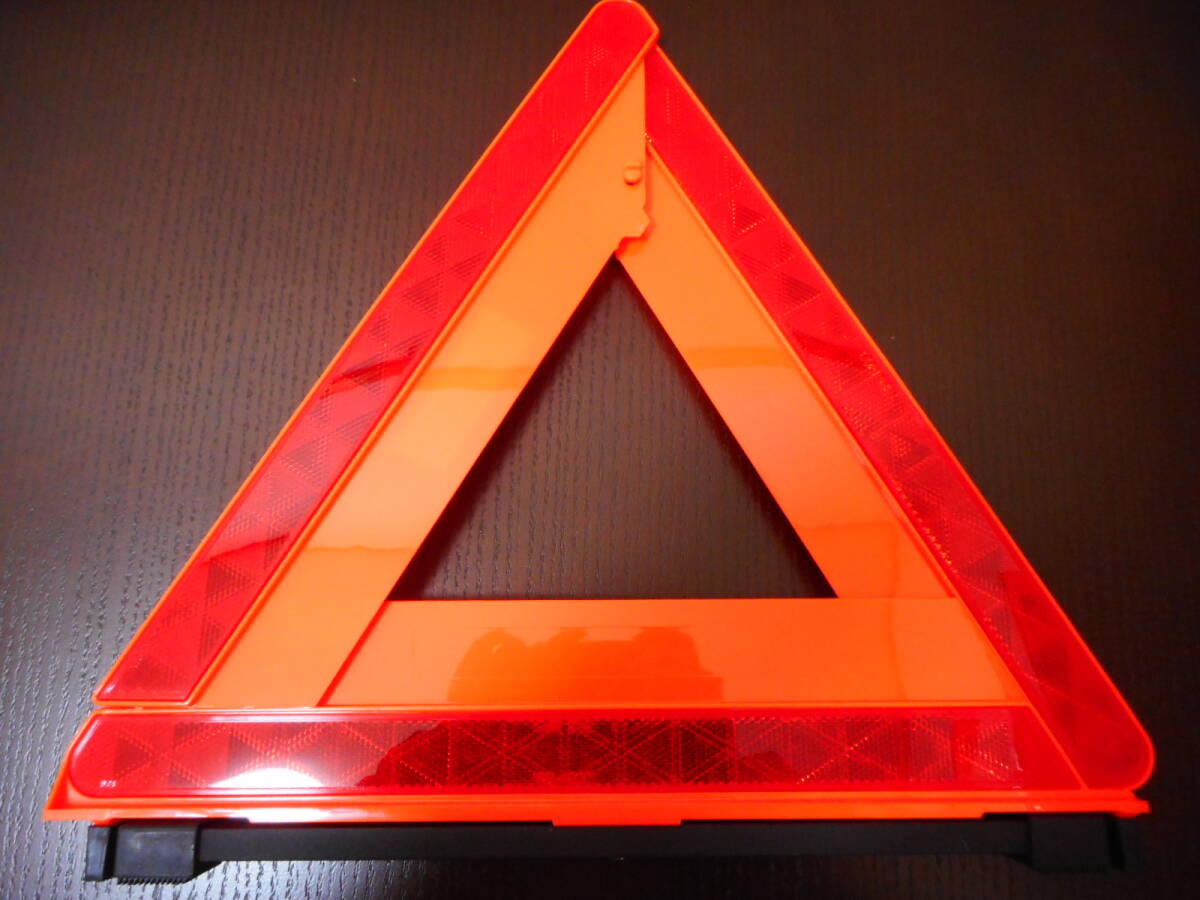  new goods unused goods * triangular display board * Toyota *08237-00130*NHP10* folding type *WARNING REFLECTOR* mobile 