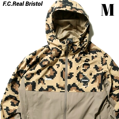 M ¥39,800 新品【F.C.Real Bristol PRACTICE JACKET FCRB-230026 BEIGE F.C.R.B. プロアクティス ジャケット エフシーレアルブリストル】_画像1