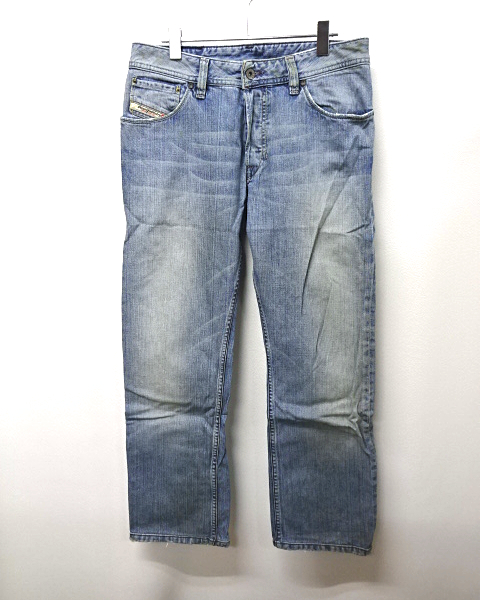 30【Diesel Denim Pants Indigo MADE IN ITALY ディーゼル デニムパンツ ボトムス ジーンズ インディゴ イタリア製】_画像2