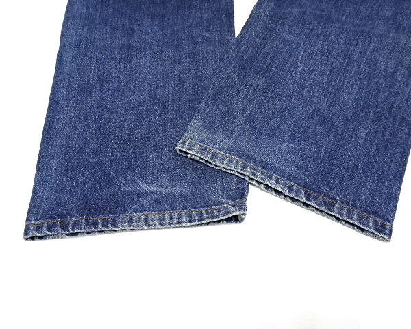 W28【EDWIN 505 DENIM PANTS LOT. 1505 NO. KS-553 E501-0912 INDIGO エドウィン 505 デニムパンツ インディゴ】_画像8