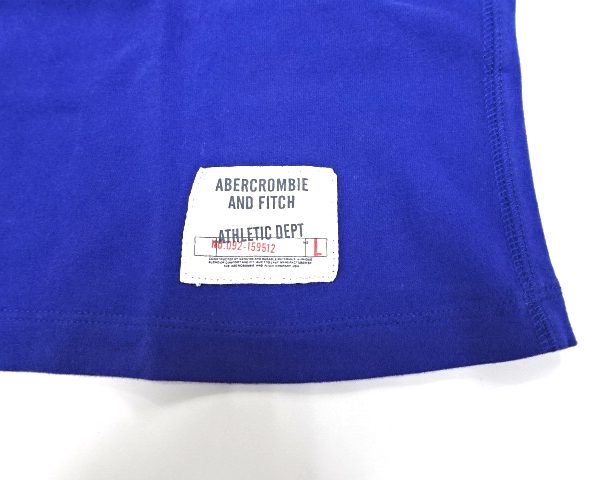 Mens L новый товар [Abercrombie&Fitch Tee Blue AF выше like Abercrombie & Fitch футболка b люмен z]