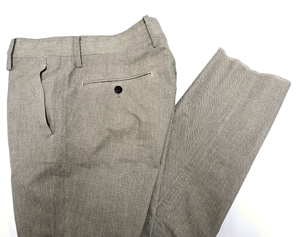 S ¥33,000【ISAMU KATAYAMA BACKLASH THREA TENING PANTS 1816-02 BEIGE イサムカタヤマ バックラッシュ ポリエステル パンツ ベージュ】_画像7