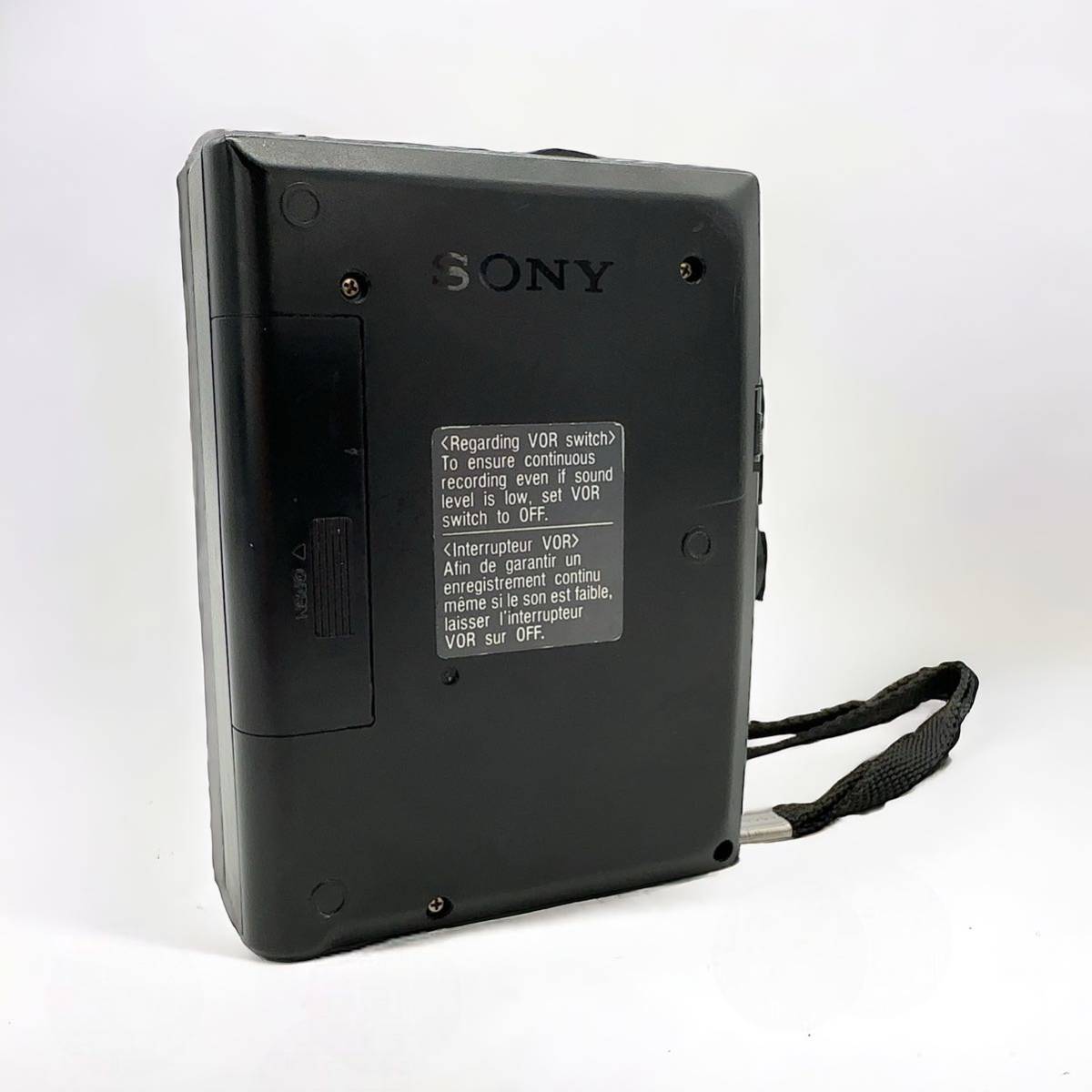 希少品 海外製 SONY ソニー TCM-S68V CASSETE WALKAN カセットウォークマン ステレオカセットレコーダー 再生確認済み_画像3