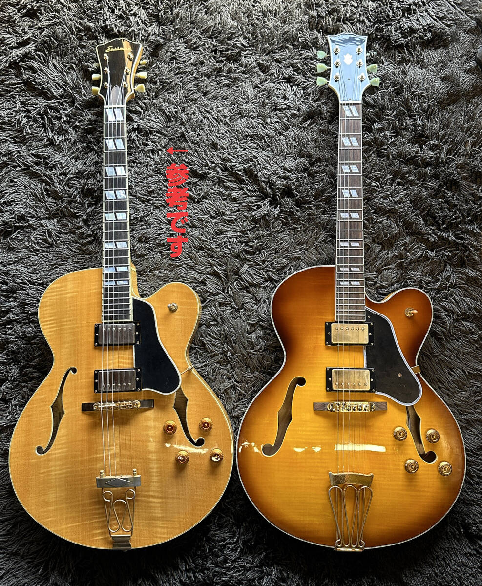 ビルダー制作による 17”フルアコ ＜希少！ES-350T、Byrdland仕様＞の画像3