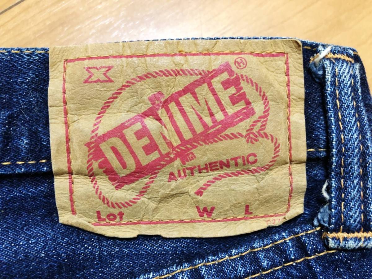 鬼色！DENIME／旧ドゥニーム 501 66前期モデル ORIZZONITI製_画像2