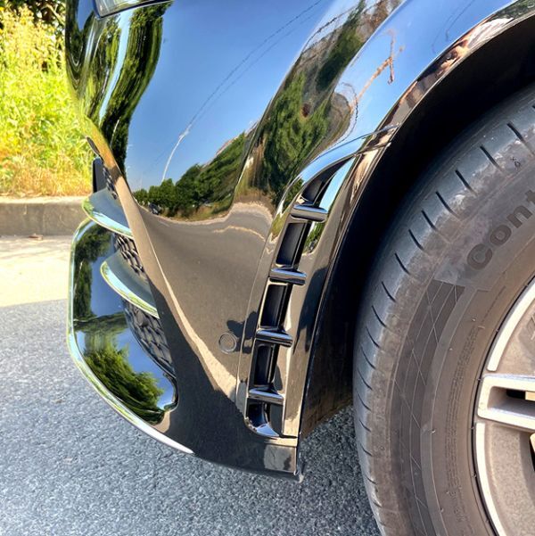 メルセデス・ベンツ GLE W167 C167 2019-2023 AMG フロントバンパー 装飾フレーム_画像6
