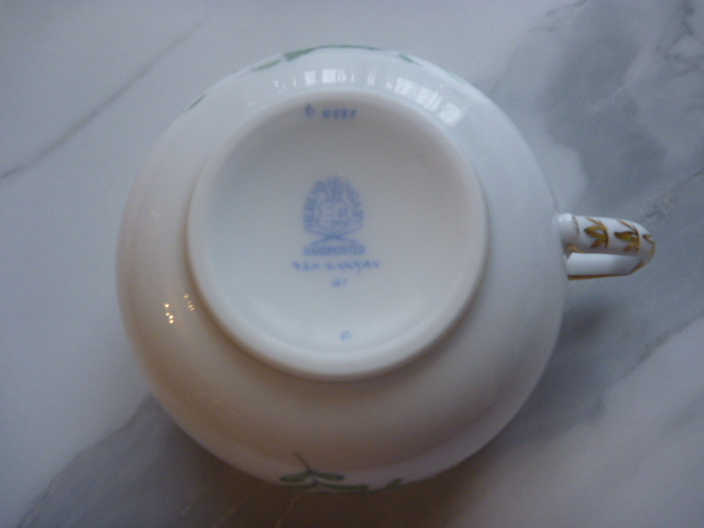  ヘレンド インドの華 カップ＆ソーサー 食器 ティーカップ アンティーク 中古の画像6