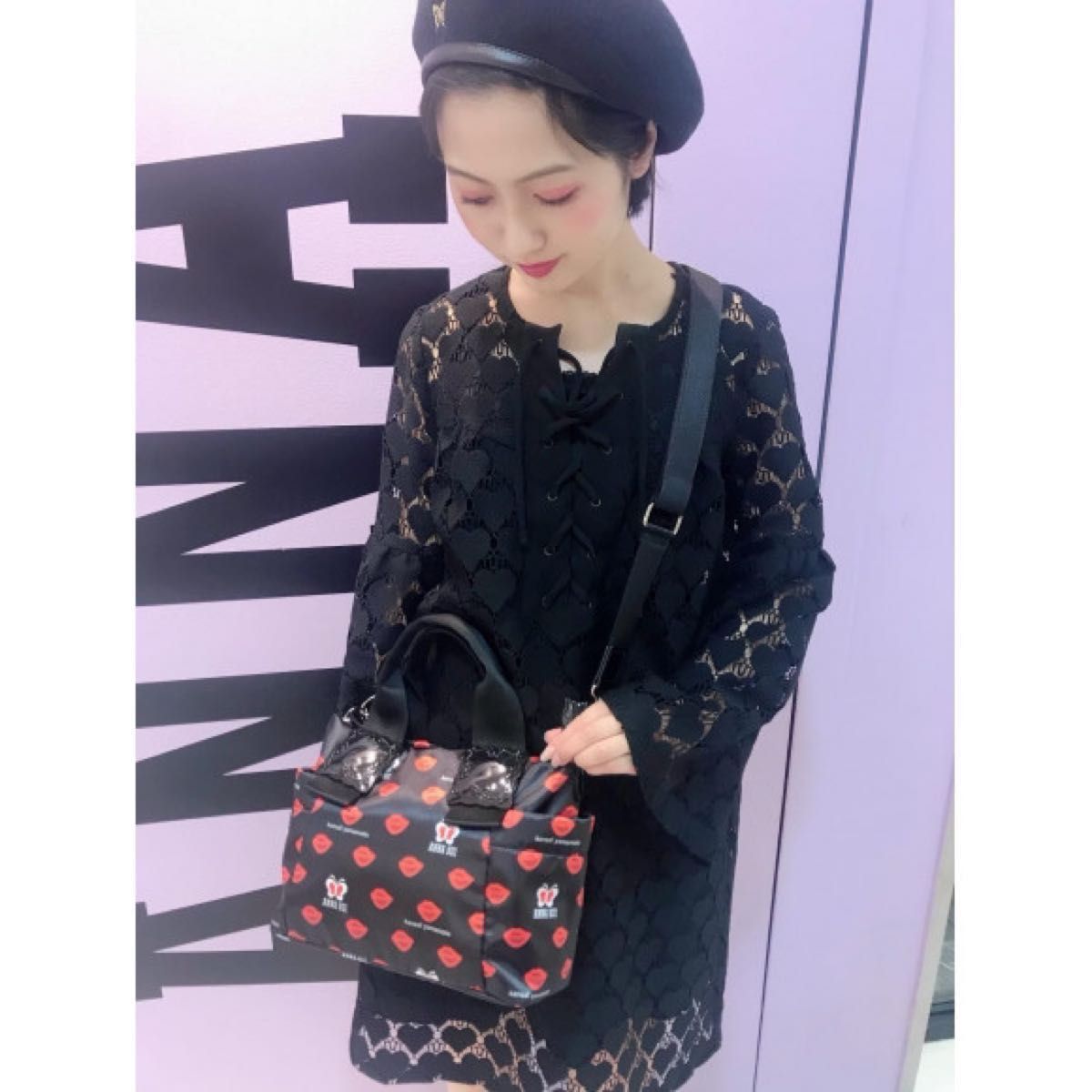 ANNA SUI×山本寛斎コラボ 2wayトートバッグ|Yahoo!フリマ(旧 ANNA SUI×山本寛斎コラボ 2wayトートバッグ|Yahoo!フリマ(旧