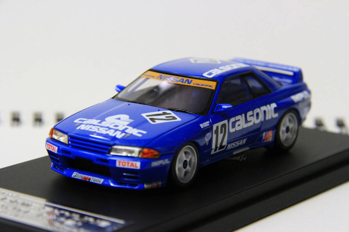 ** rare 1/43 Calsonic Skyline GT-R(R32) CALSONIC 1990 JTC[#12]**hpi_racing**