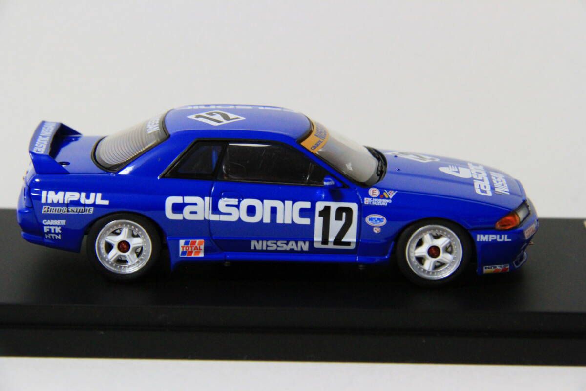 ** rare 1/43 Calsonic Skyline GT-R(R32) CALSONIC 1990 JTC[#12]**hpi_racing**