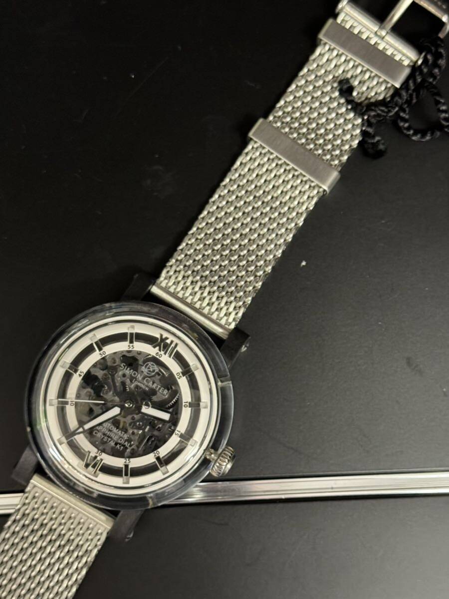 新品　正規品　サイモンカーター　全方位　スケルトン　腕時計　ＳＰＷ８８２４０５_画像2