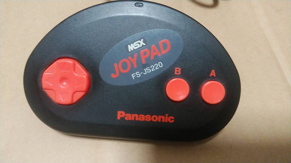 MSX Panasonic FS-JS220 JOYPAD 、FS-JS222 POWER PAD セット　　送料無料！_画像5