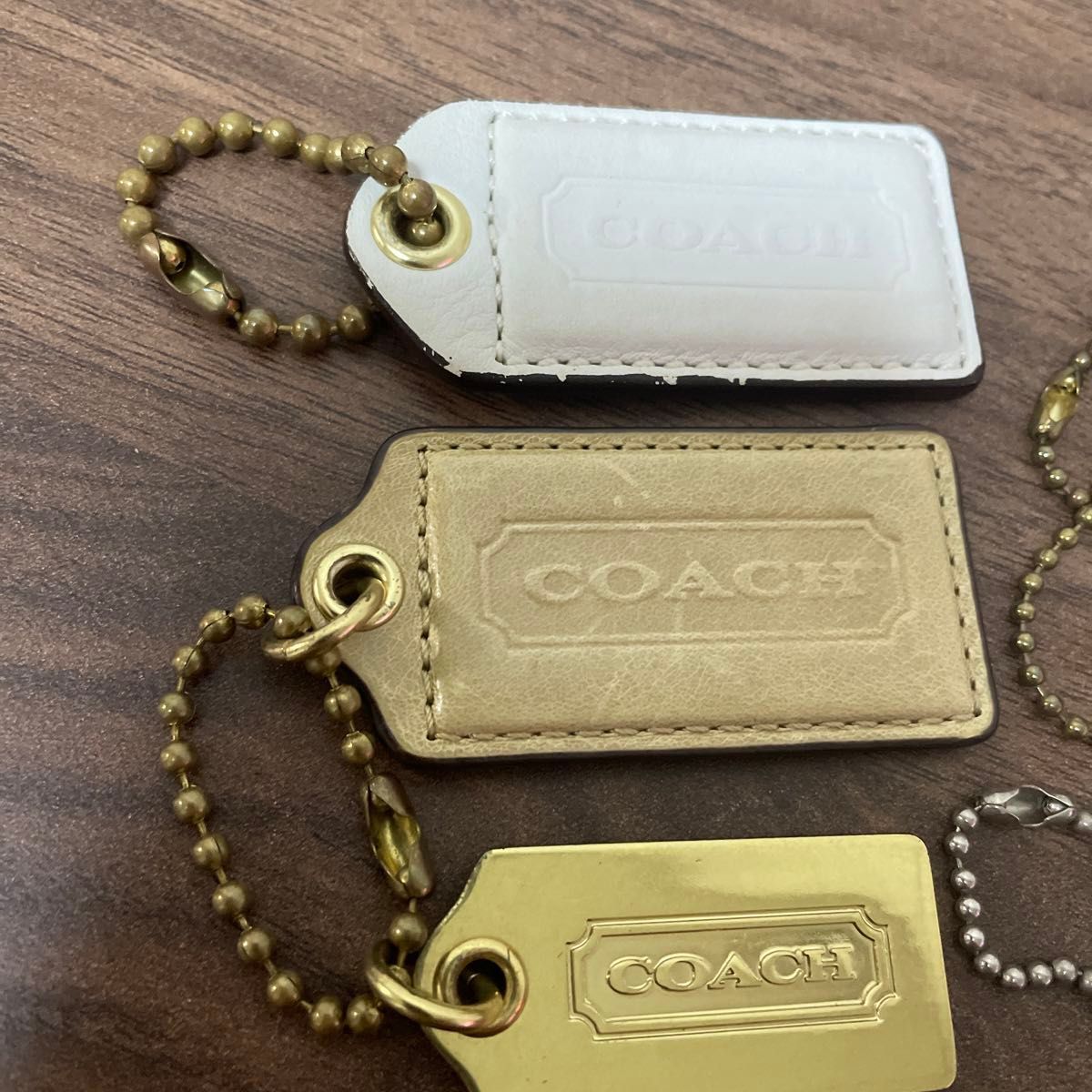 COACH チャーム バッグチャーム  キーホルダー プレート