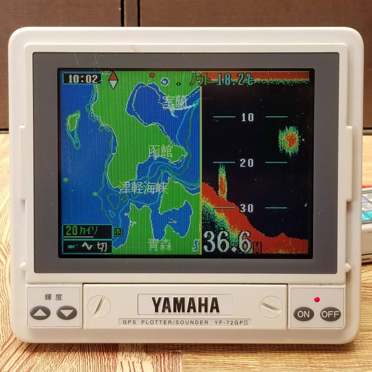 ヤマハ YF-72GPⅡ　全国地図搭載_画像2