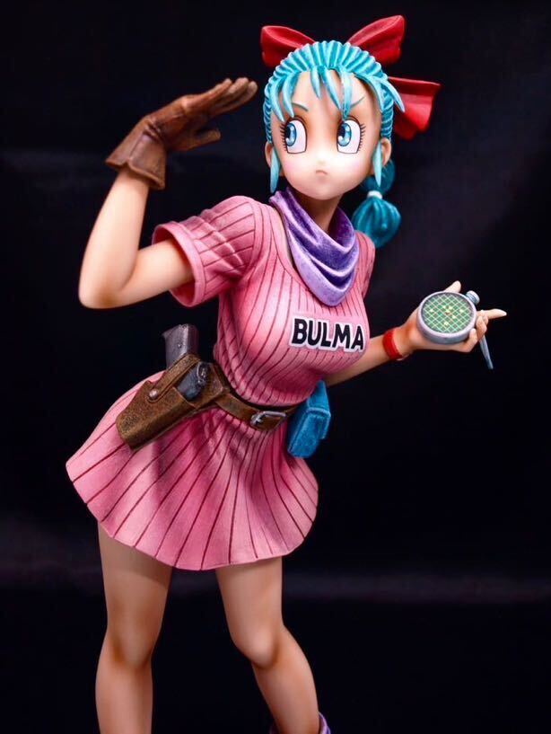 ドラゴンボール/ブルマ/フィギュア/リペイント/瞳修正/GLITTER&GLAMOURS/BULMAⅢ/ピンクカラー/カスタムペイント/DRAGON BALL_画像2