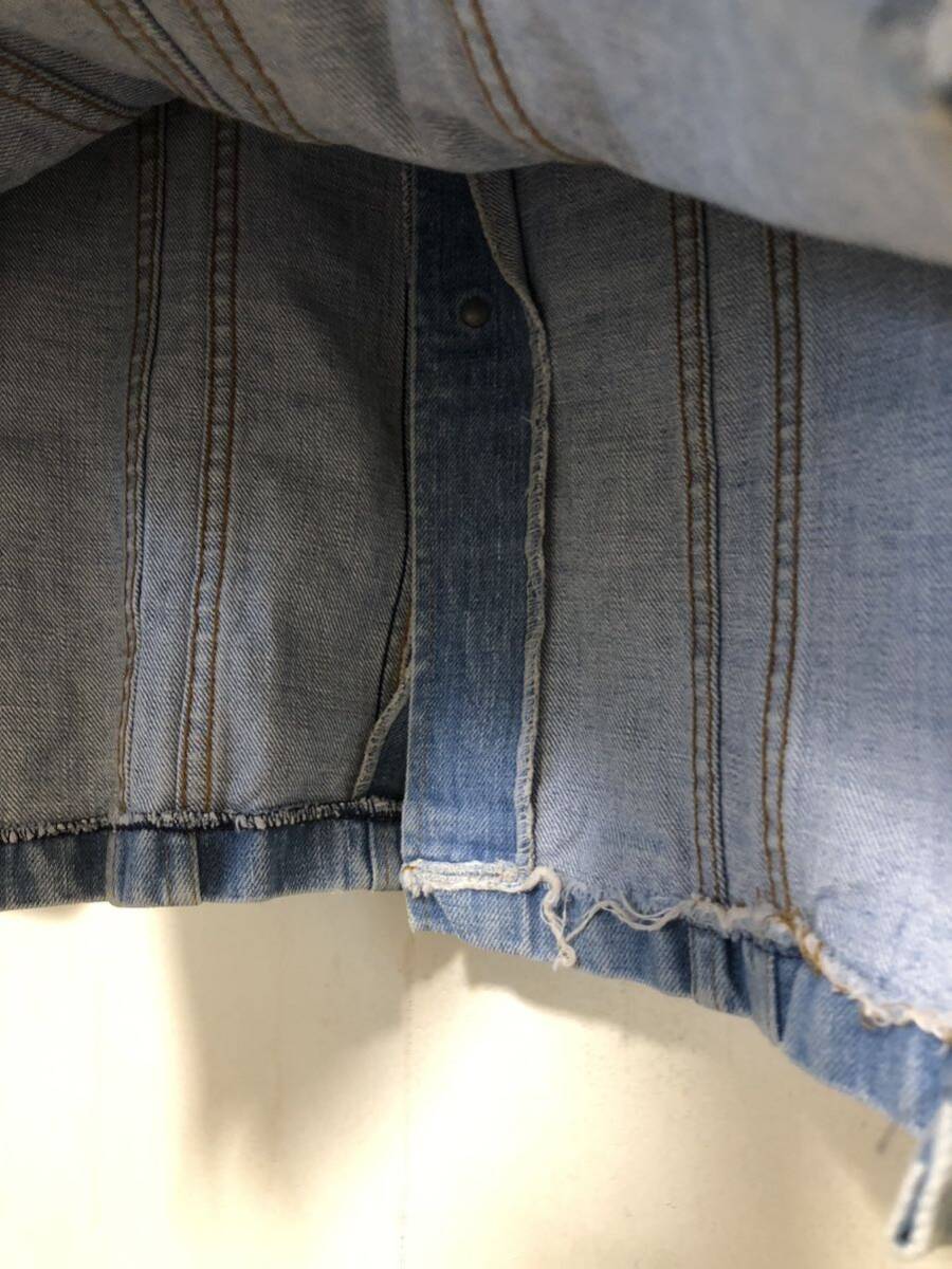VINTAGE 70s Jeans Joint デニムジャケット ビンテージ デニムシャツ ジージャン ジーンズジョイント　ウエスタンジャケット_画像5