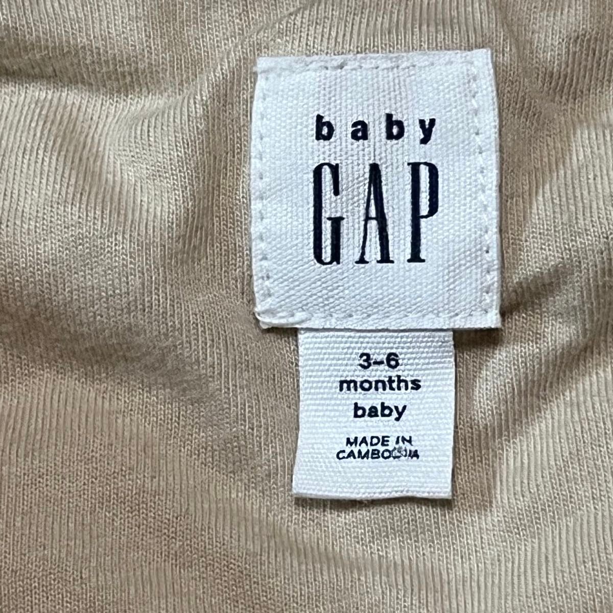 【大人気GAP 完売】ギャップBABY くまさん　ボア　ボディオール　3~6ヶ月 ベビー服 カバーオール フリース オールインワン