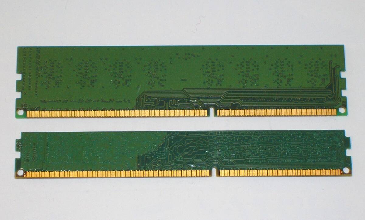 ◆Micron製チップ PC3-12800 (DDR3-1600) 8GB（4GB×2枚）完動品 即決！★送料120円！_画像3