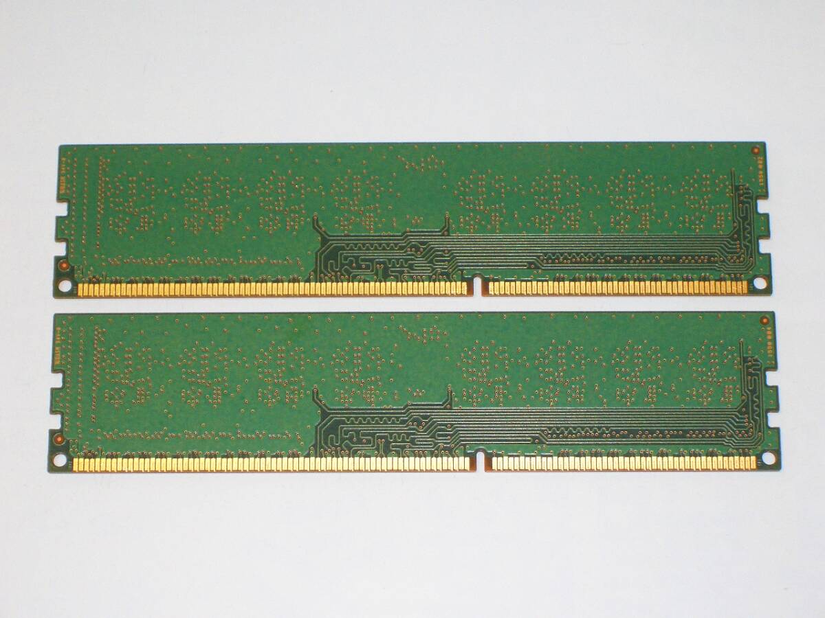 ◆SAMSUNG製 PC3-12800 (DDR3-1600) 8GB (4GB×2枚) 完動品 即決！★送料120円！_画像3