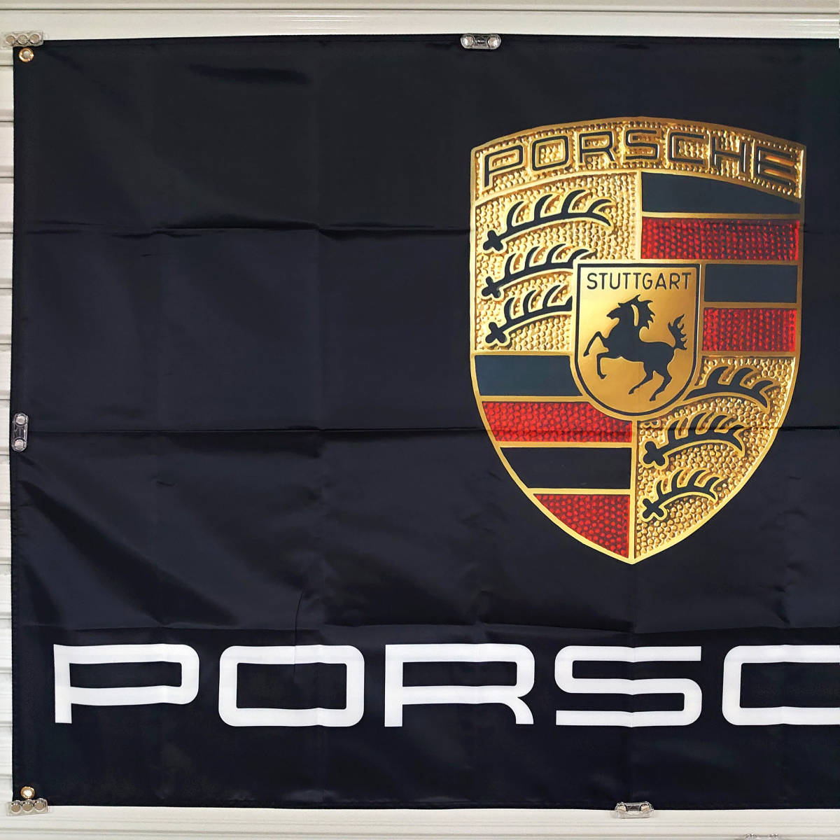 ポルシェ フラッグ 1500×900㎜ P40 バナー 看板 タペストリー カーショップ アクセサリー porsche 911 ケイマン ボクスター ガレージ装飾の画像5