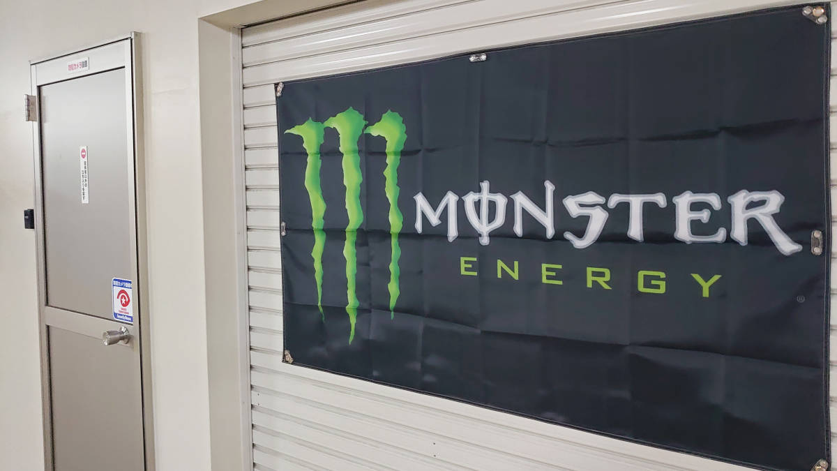 モンスターエナジー フラッグ P51 90×150cm バナー 高品質 室内装飾 CALL OF DUTY monster energy FLAG ポスター ガレージ ノベルティ 旗_画像9