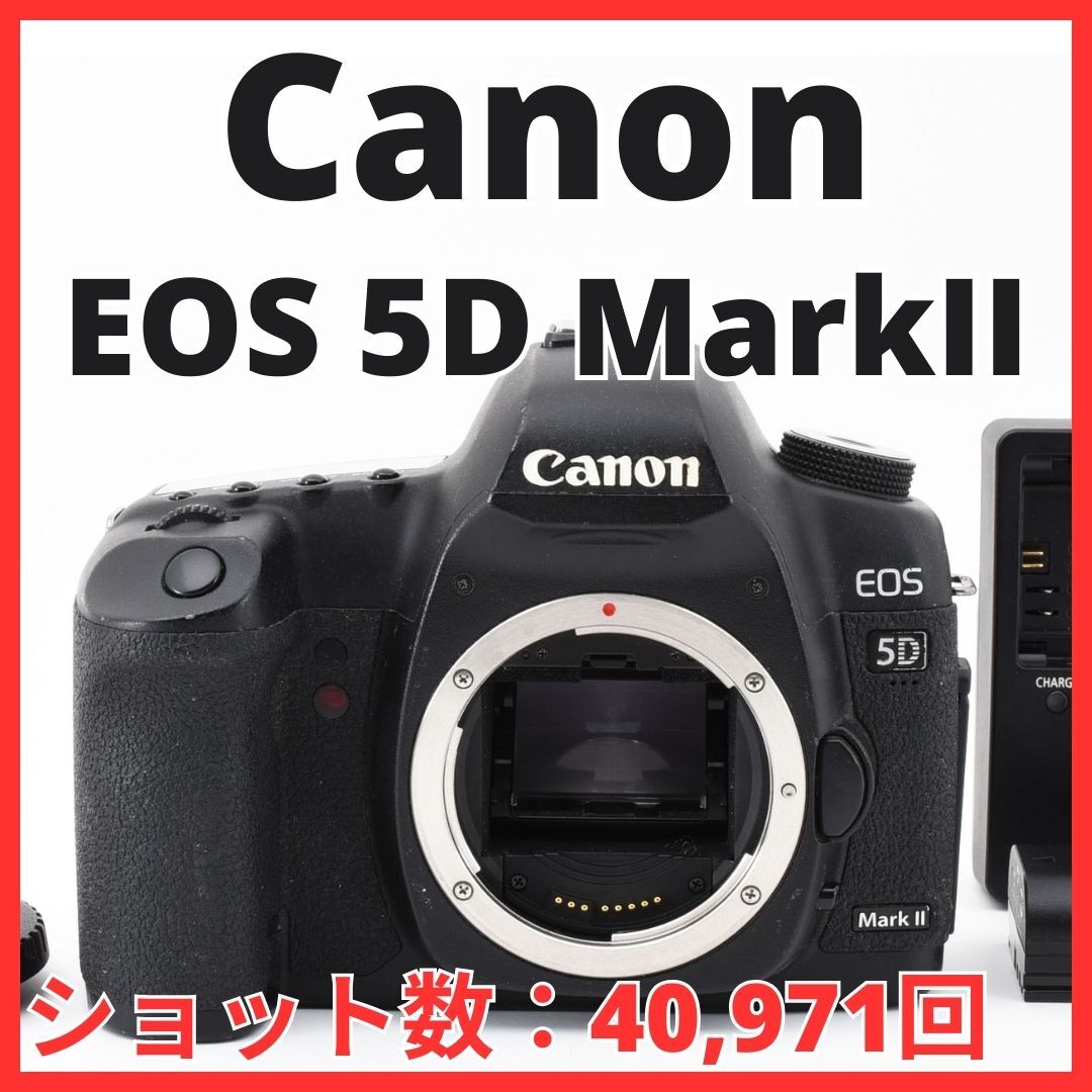 C04/5622-17 / キャノン Canon EOS 5D MarkII ボディ 【ショット数 40,971回】